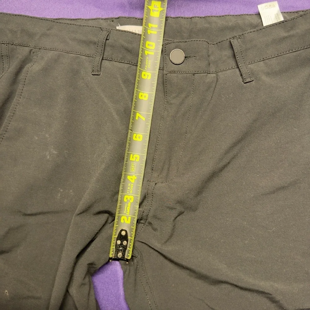 Hudson &‎ Barrows Men's Black Casual Shorts Size 30 Minimalist Clean Fit Basics